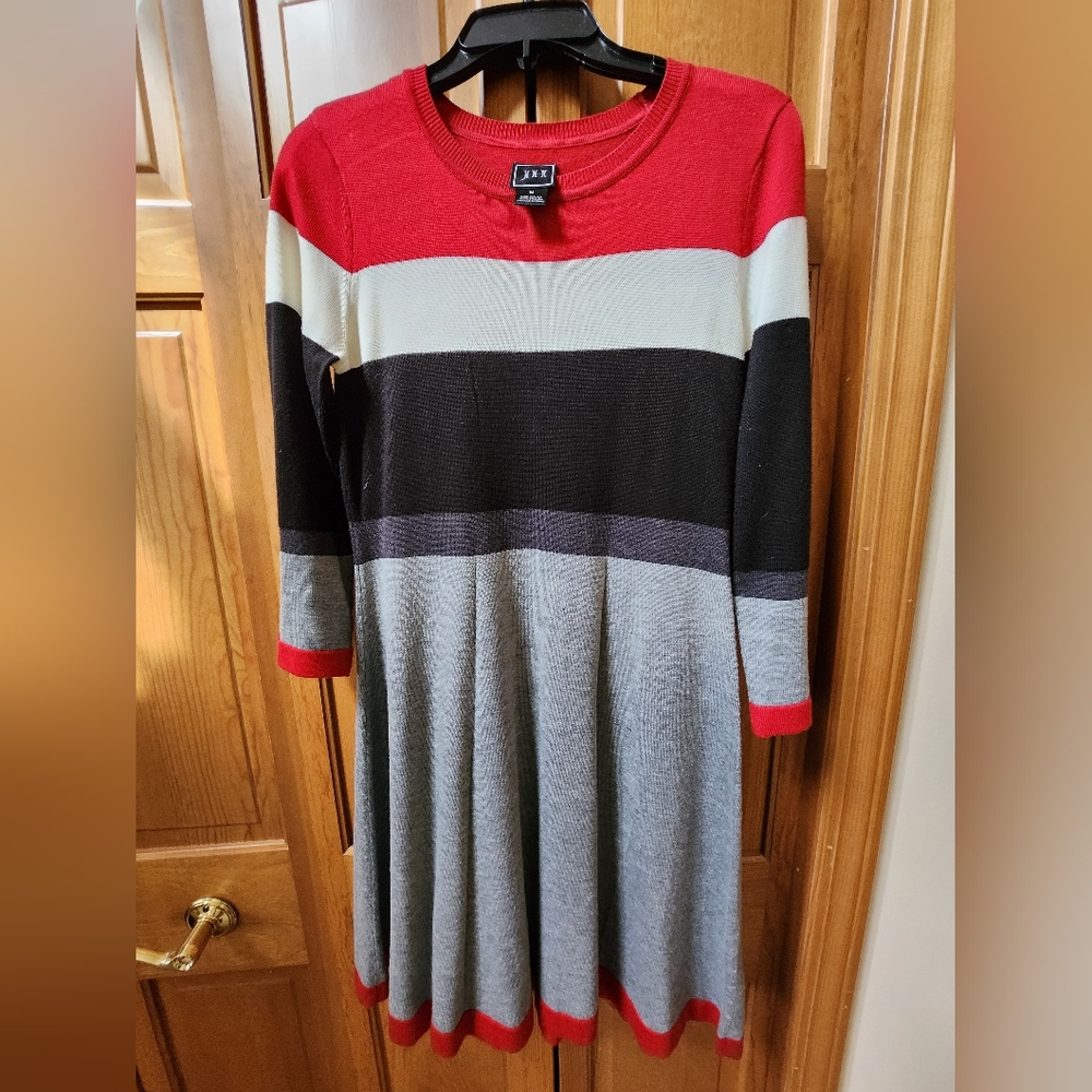 JH Collectable Colorblock 3/4 Sleeve Dress